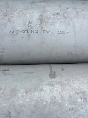 Precision SS304 Seamless Stainless Steel Pipes Polished Round Shape